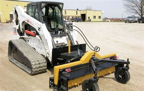 land clearing with a skid steer|brush clearing attachment for tractor.